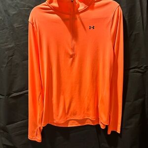 Under Armour Men's Orange Long Sleeve Shirt